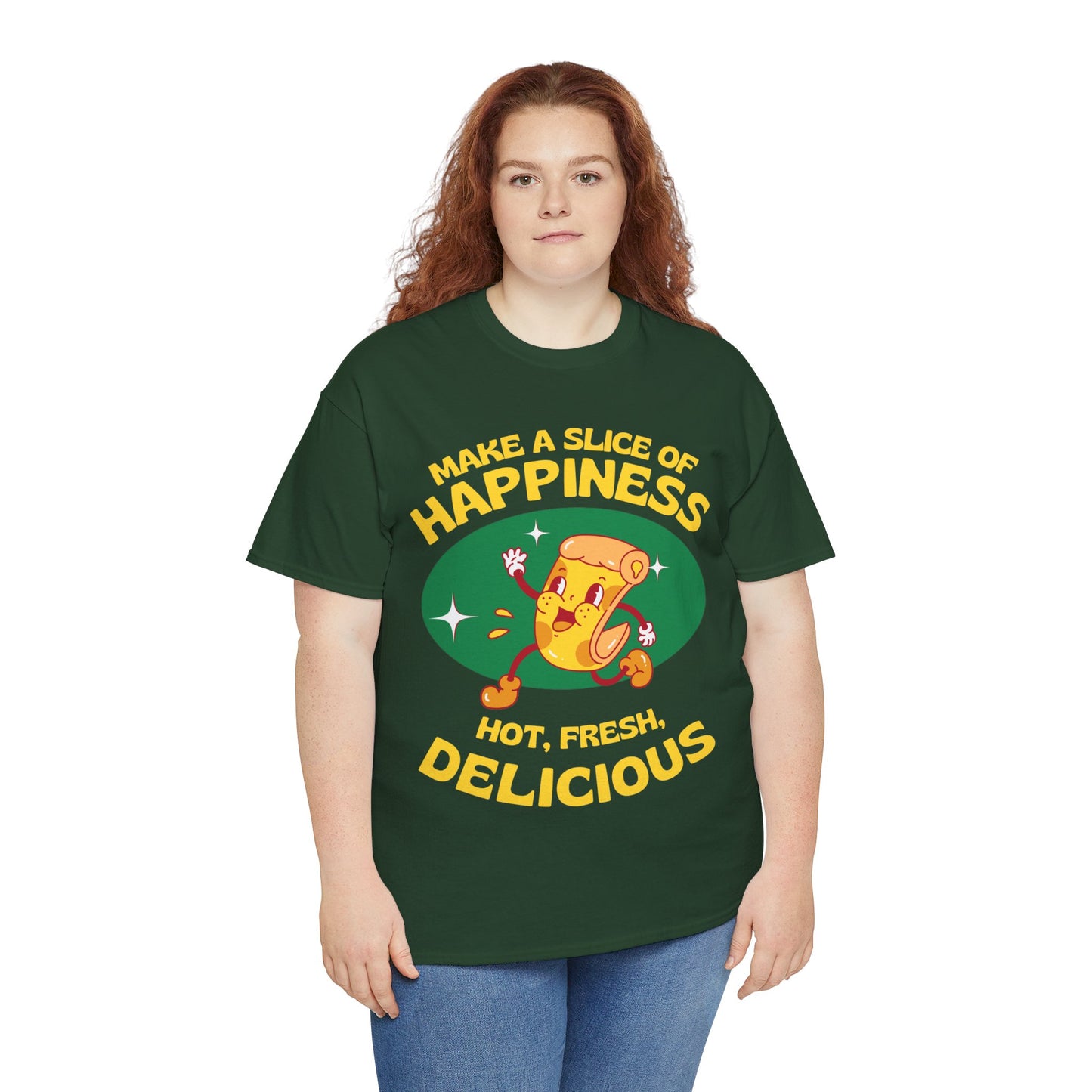 FOUR CHEESE - Pizza (Basic Tee)