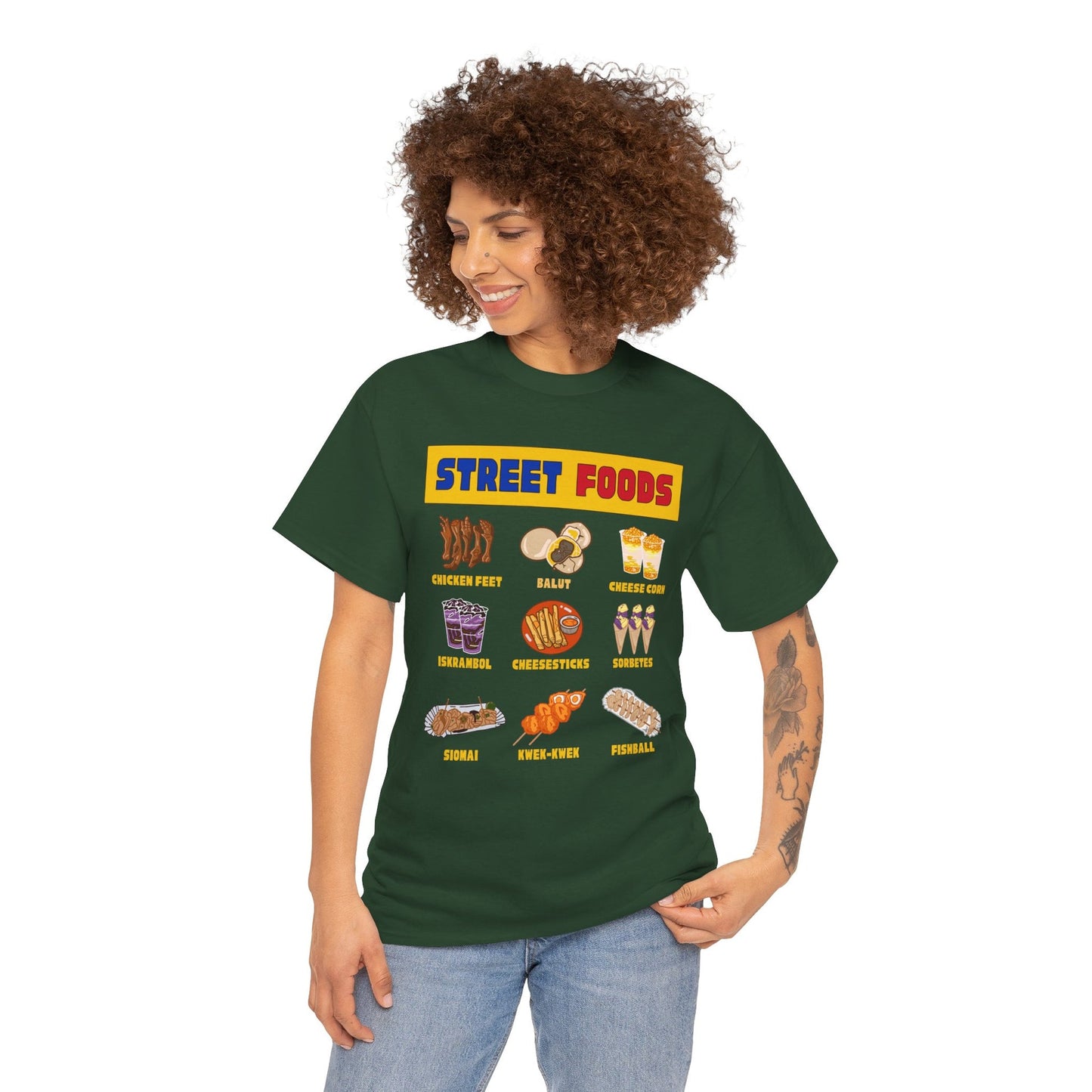 PINOY STREET FOODS 2 - Filipino Food (Basic Tee)