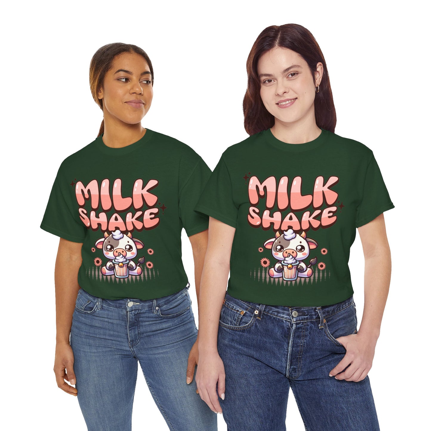 STRAWBERRY MILKSHAKE - Drinks (Basic Tee)