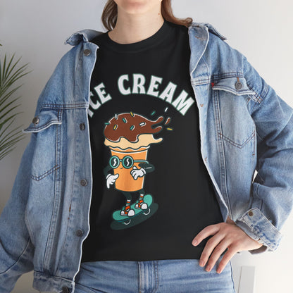 CHOCOLATE ICE CREAM - Dessert (Basic Tee)