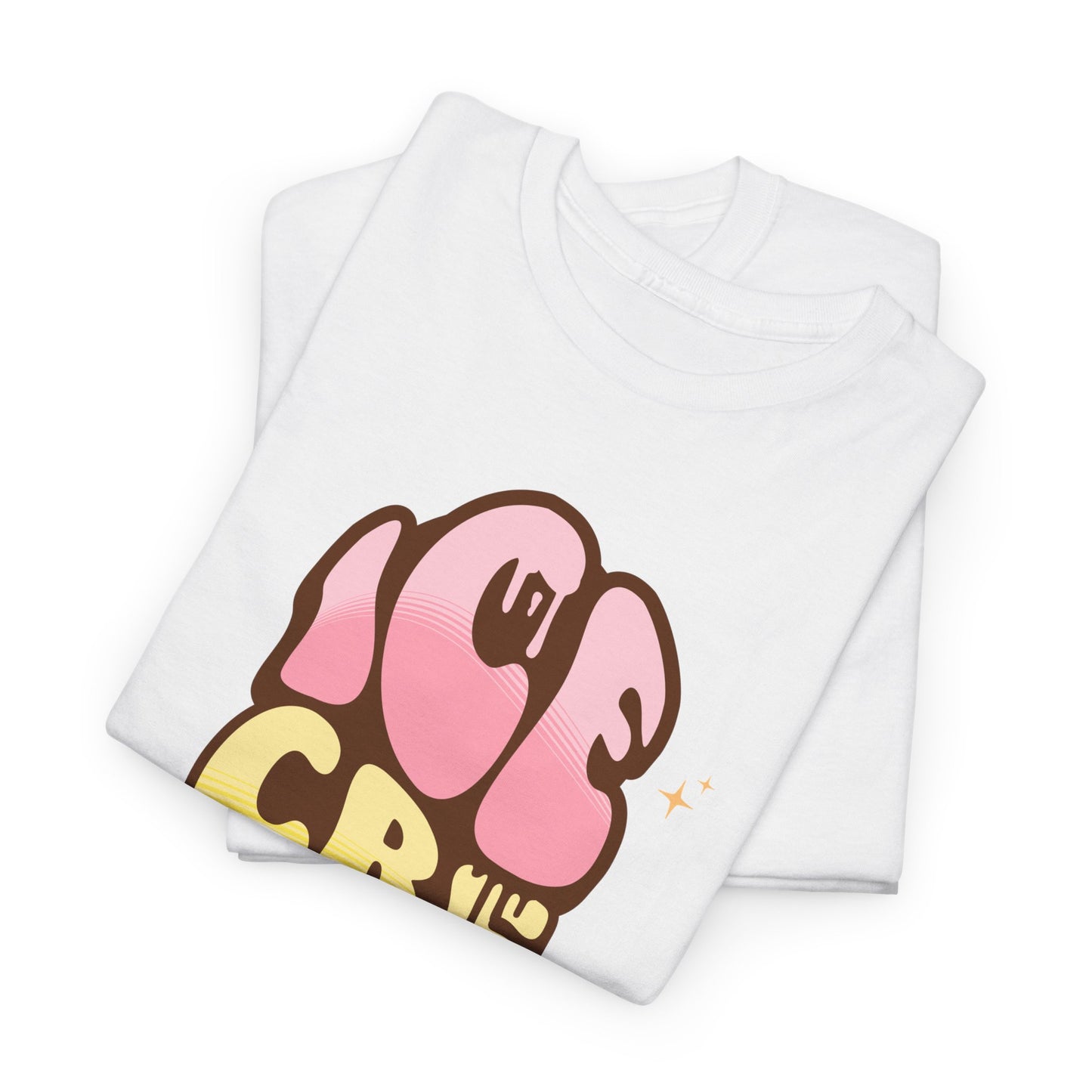 COTTON CANDY ICE CREAM - Dessert (Basic Tee)