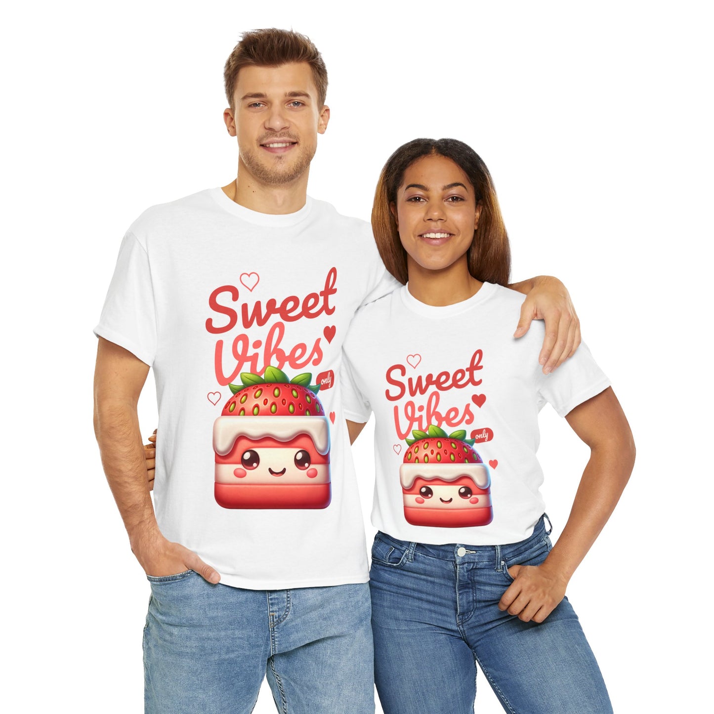 STRAWBERRY SHORTCAKE - Dessert (Basic Tee)