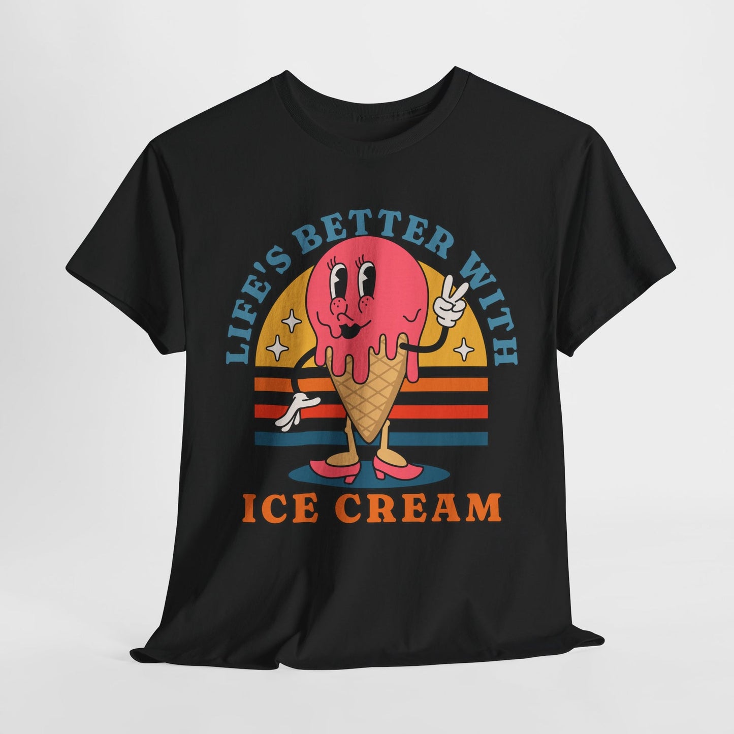 STRAWBERRY ICE CREAM - Dessert (Basic Tee)