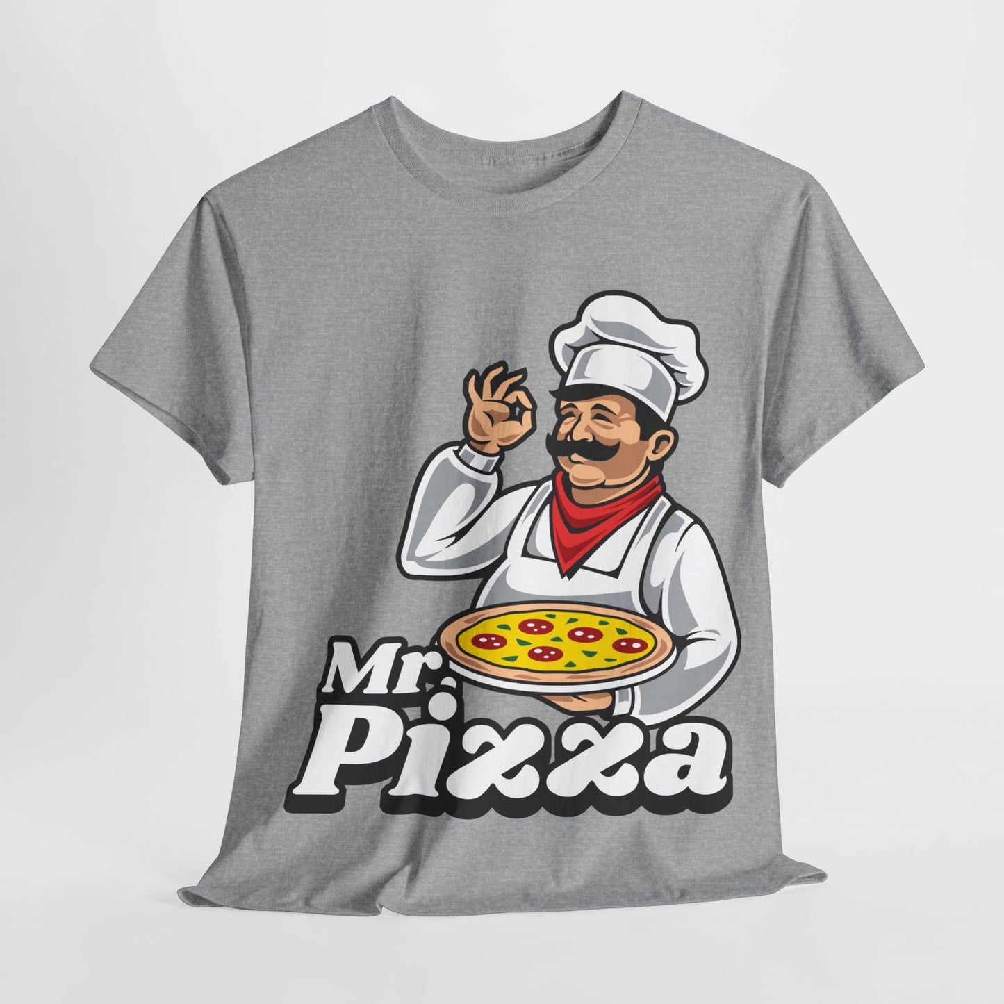 GARLIC CHICKEN - Pizza (Basic Tee)