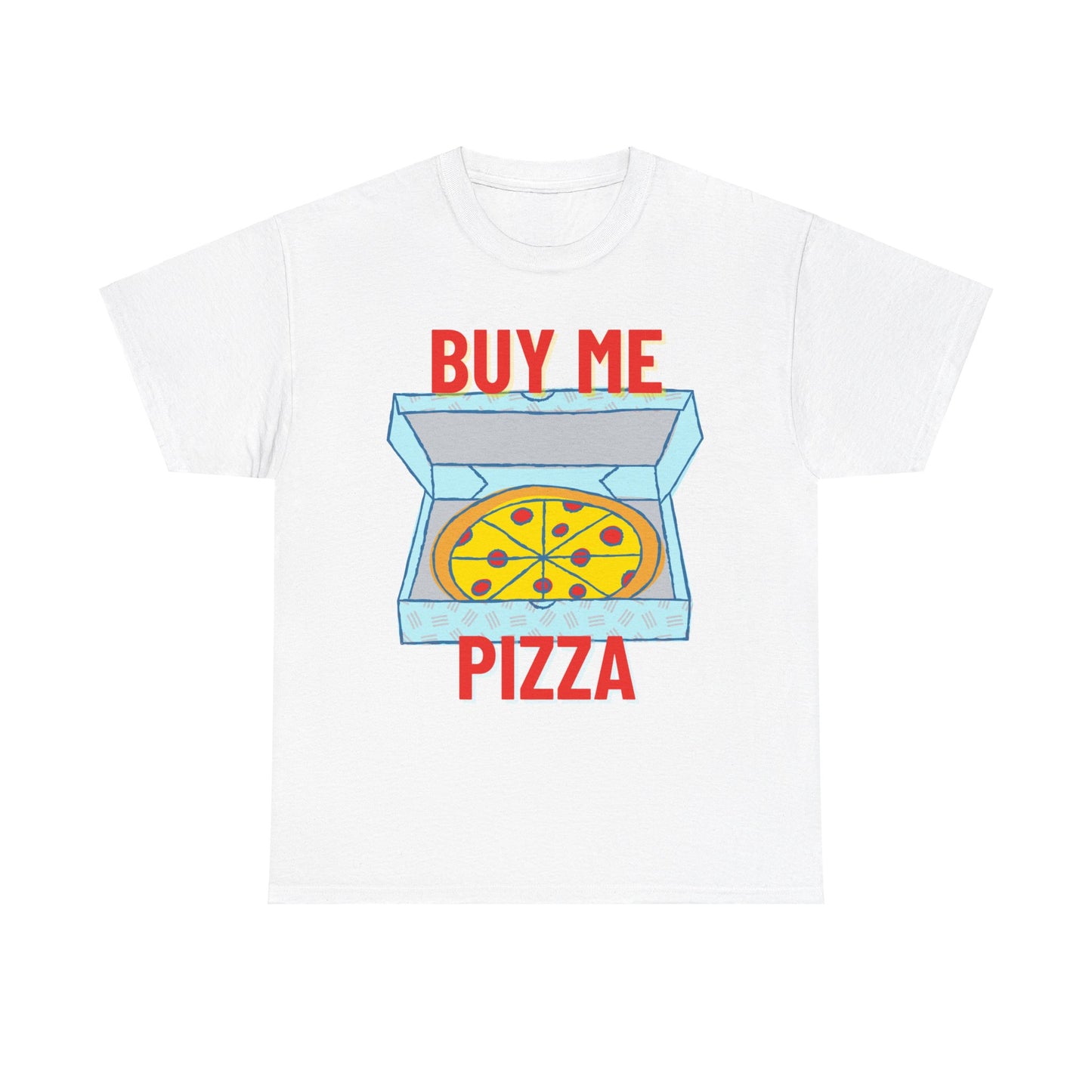 CHICKEN ALFREDO - Pizza (Basic Tee)