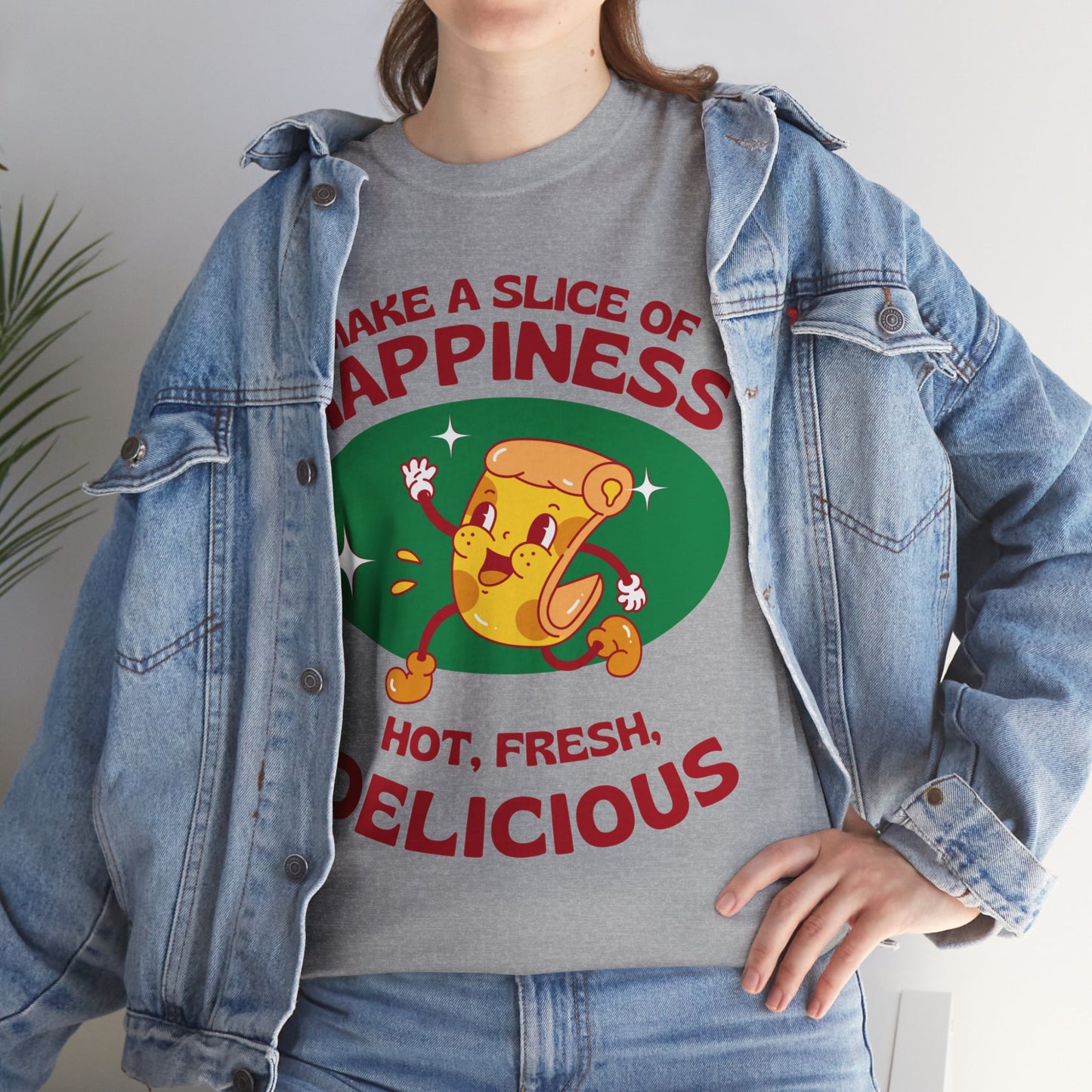 FOUR CHEESE - Pizza (Basic Tee)