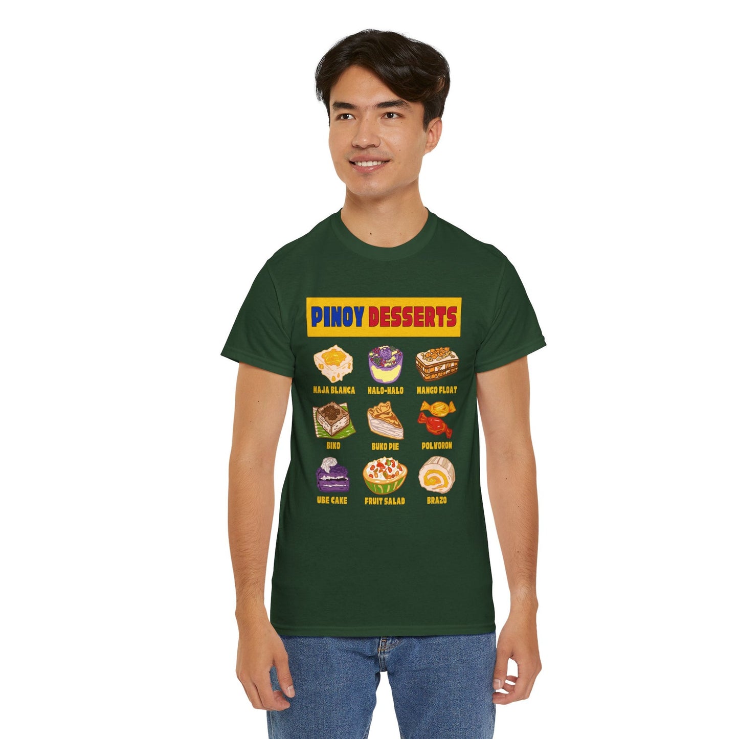 PINOY DESSERTS - Filipino Food (Basic Tee)