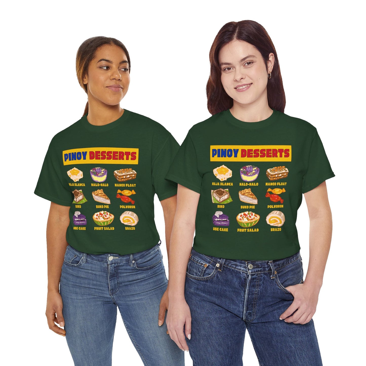 PINOY DESSERTS - Filipino Food (Basic Tee)