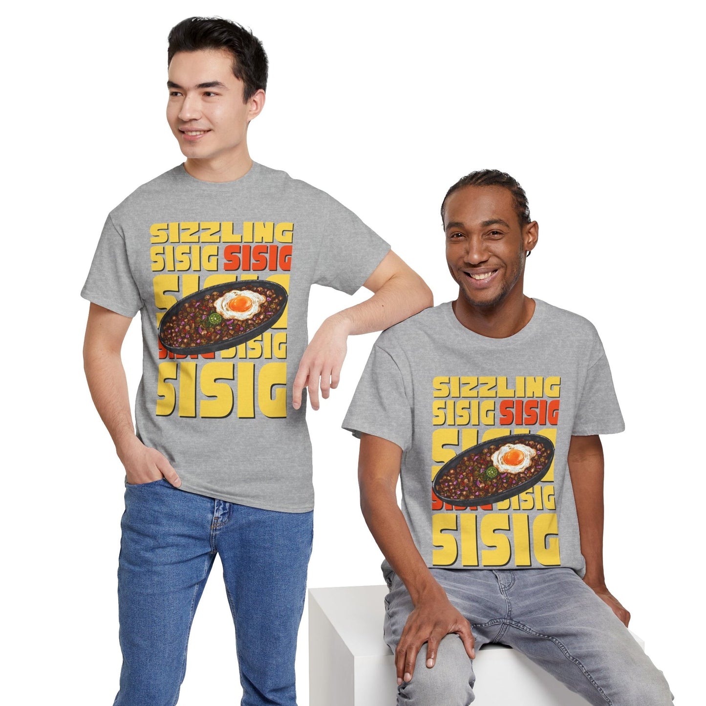 PORK SISIG - Filipino Food (Basic Tee)