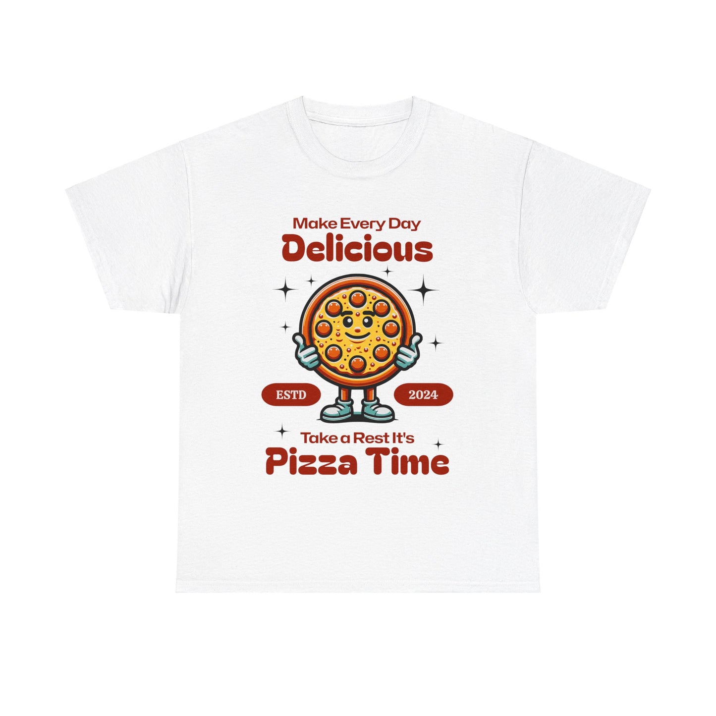 BEFF & BLUE CHEESE - Pizza (Basic Tee)