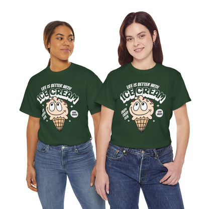 COOKIES & CREAM ICE CREAM - Dessert (Basic Tee)