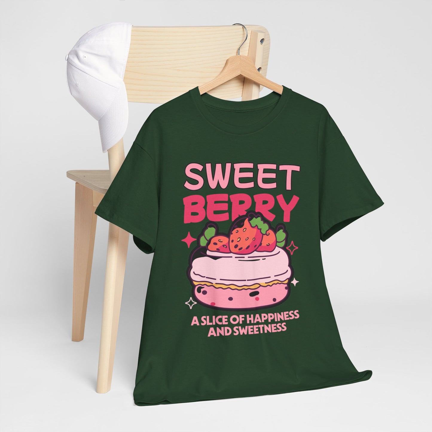 STRAWBERRY CAKE - Dessert (Basic Tee)