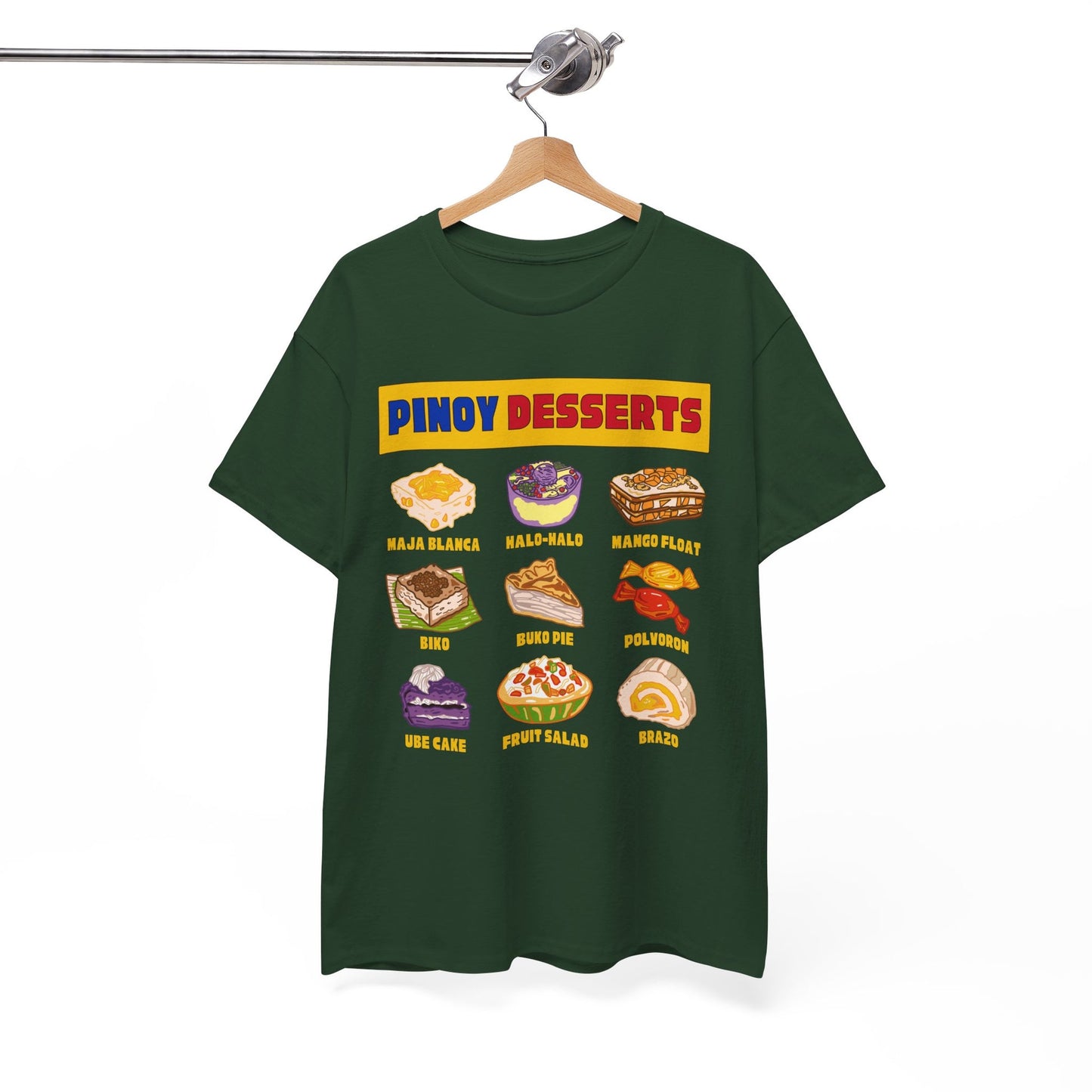 PINOY DESSERTS - Filipino Food (Basic Tee)