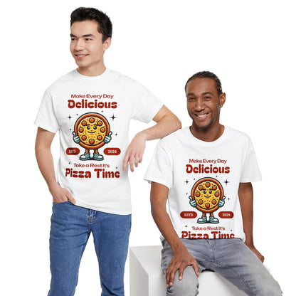 BEFF & BLUE CHEESE - Pizza (Basic Tee)