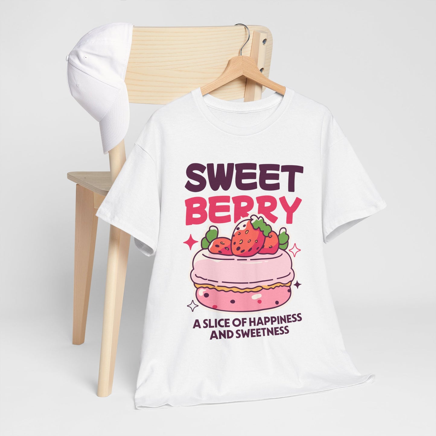 STRAWBERRY CAKE - Dessert (Basic Tee)