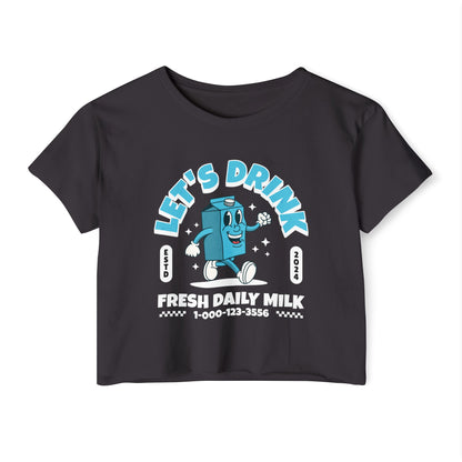 FRESH MILK - Drinks (Crop Top)