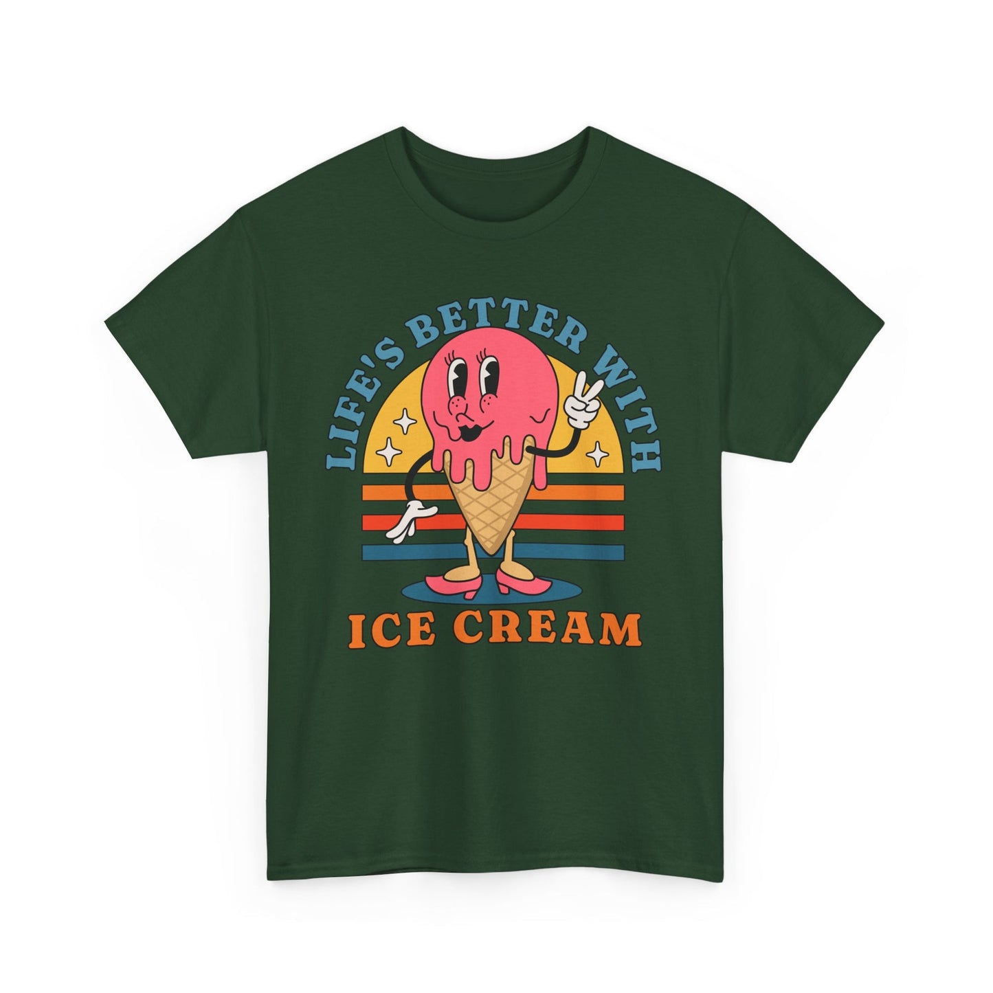 STRAWBERRY ICE CREAM - Dessert (Basic Tee)