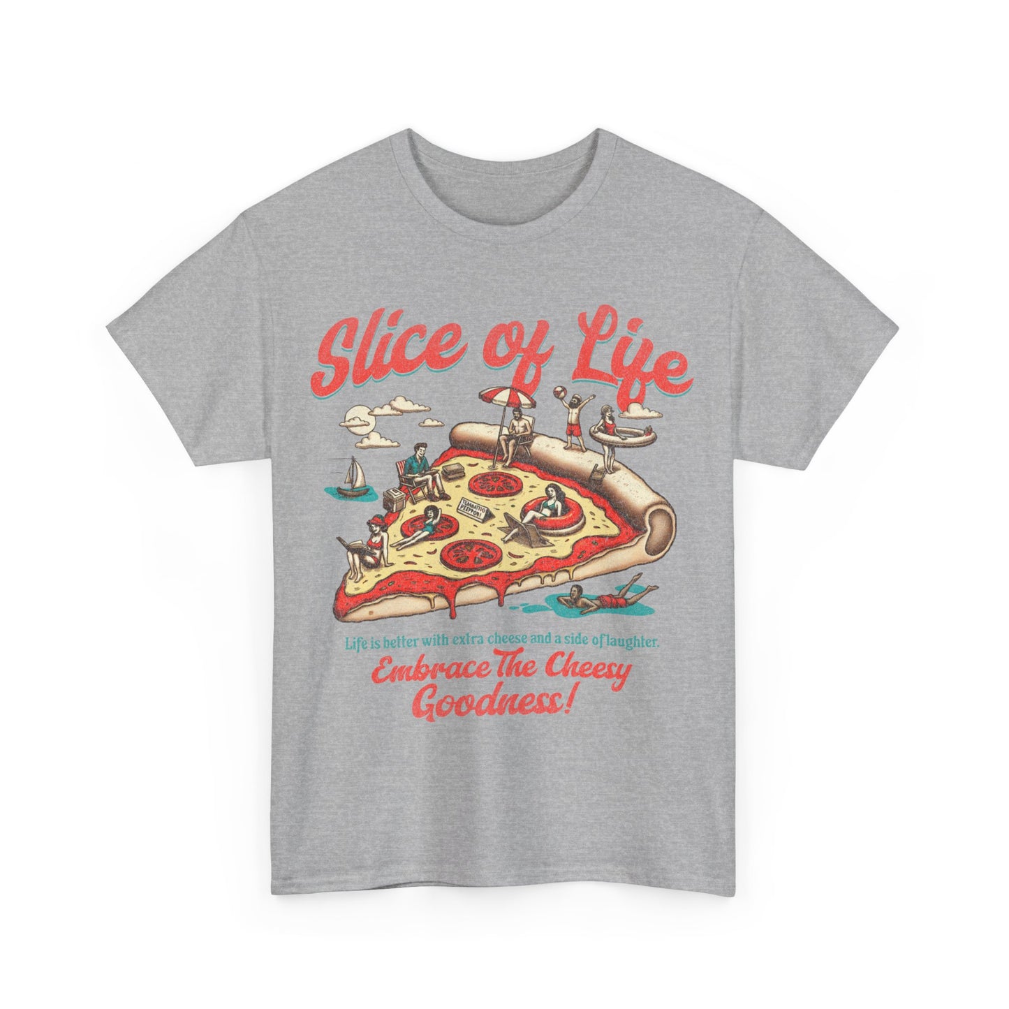 LOBSTER & SPINACH - Pizza (Basic Tee)