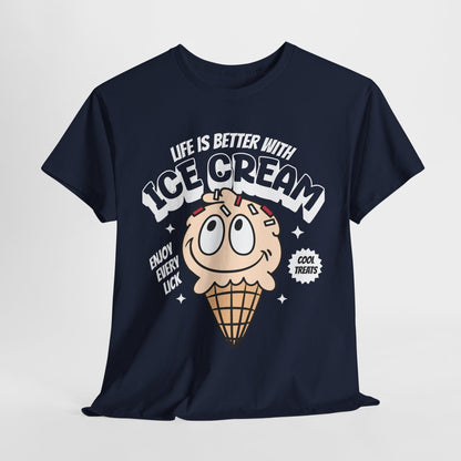 COOKIES & CREAM ICE CREAM - Dessert (Basic Tee)