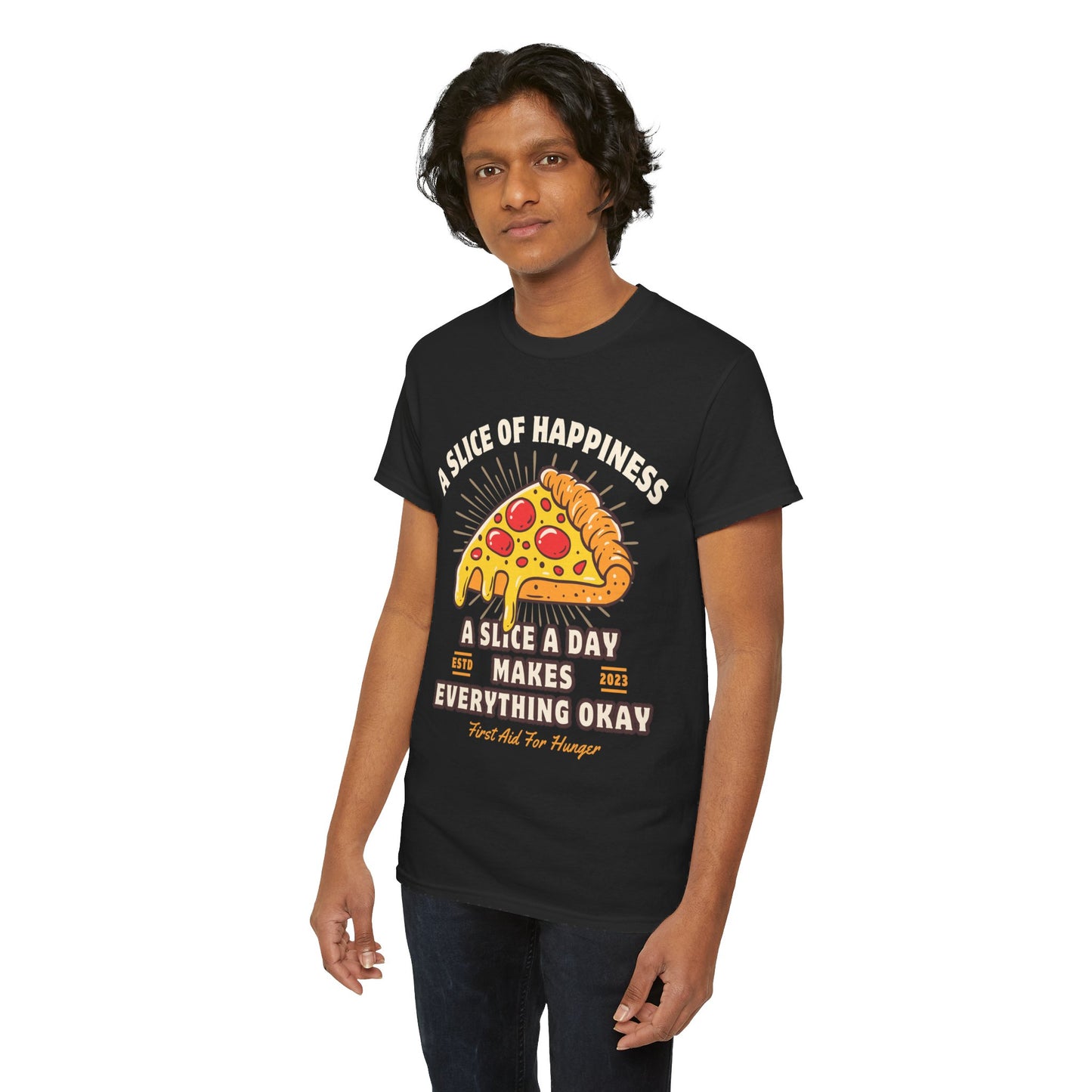 MEDITERRANEAN - Pizza (Basic Tee)