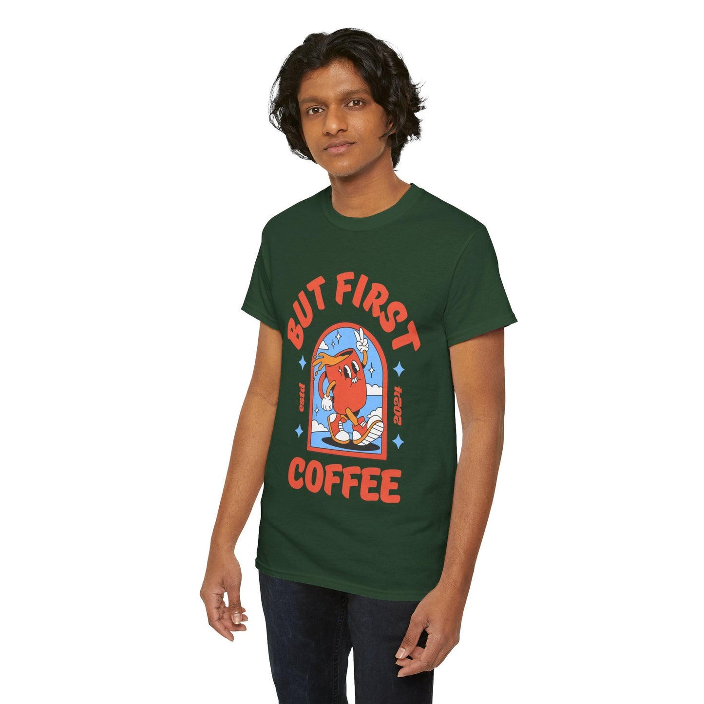 CAFÉ CON LECHE - Coffee (Basic Tee)