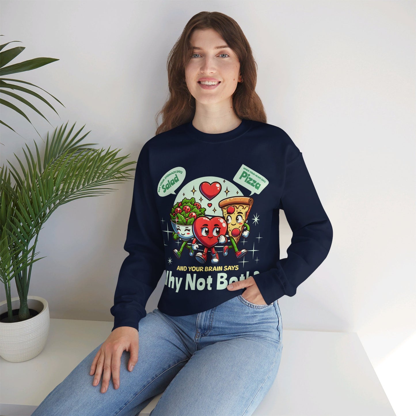 VEGAN PIZZA - Vegan (Sweatshirt)