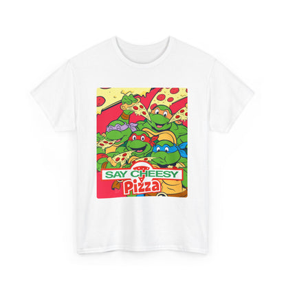 BEEF & BROCCOLI - Pizza (Basic Tee)