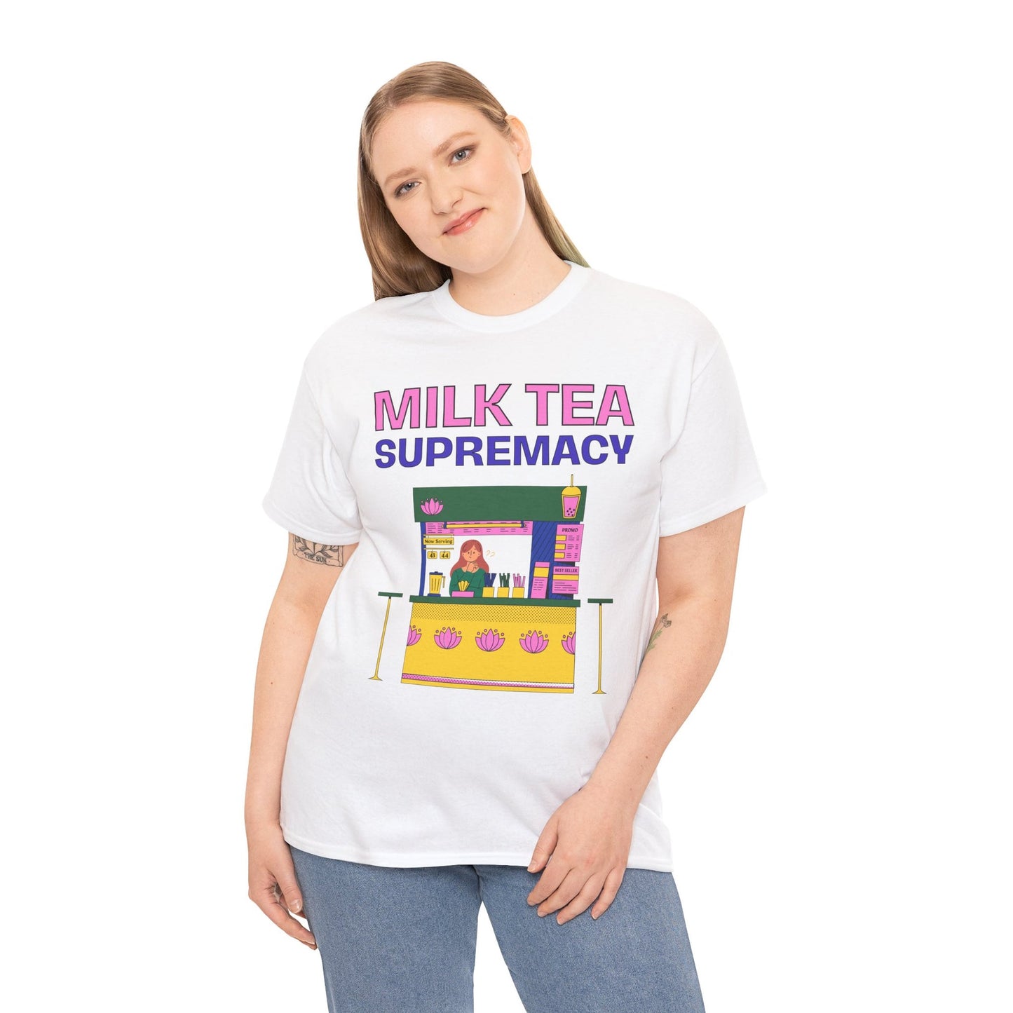 CARAMEL MILK TEA - Drinks (Basic Tee)