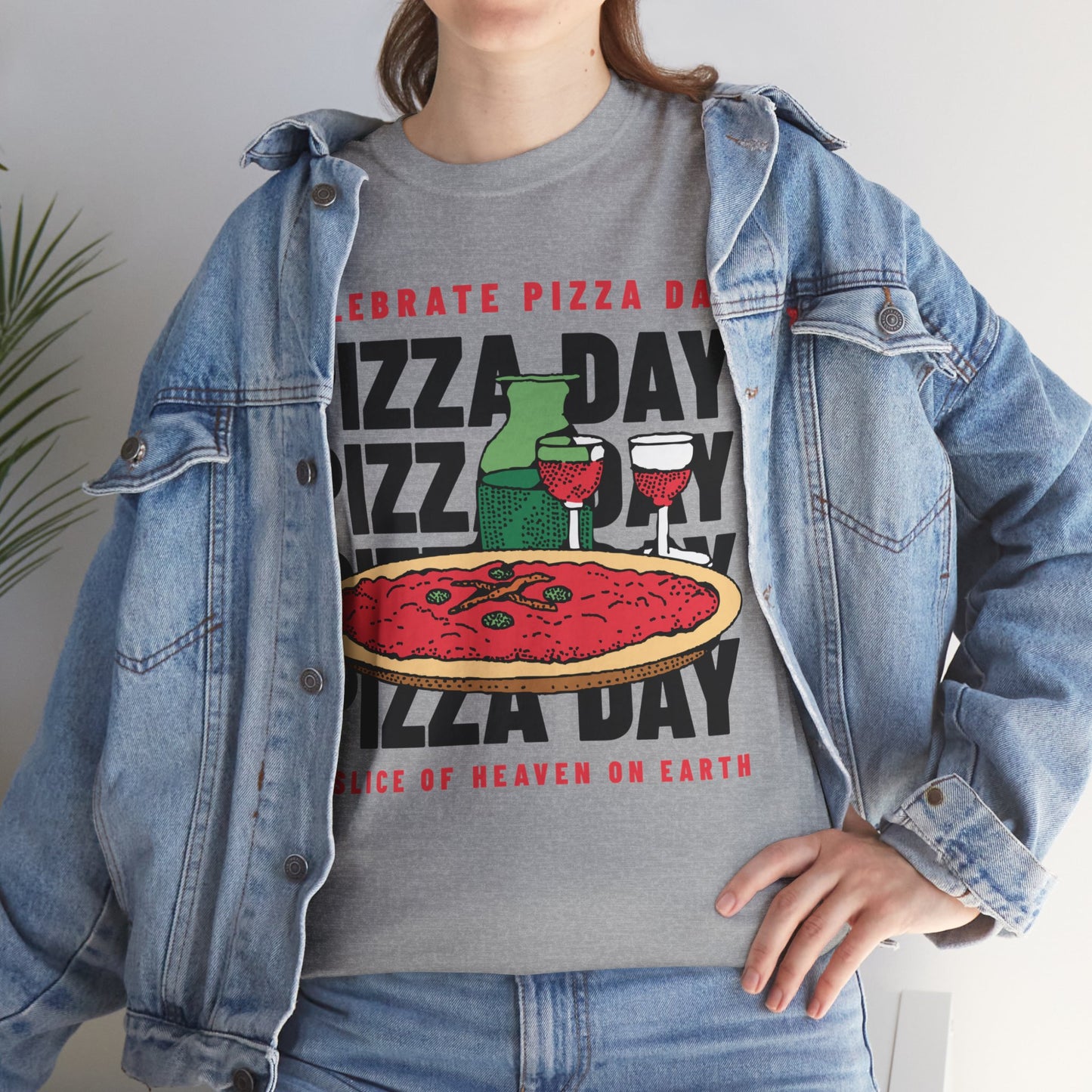 SALAMI & PEPPERS - Pizza (Basic Tee)