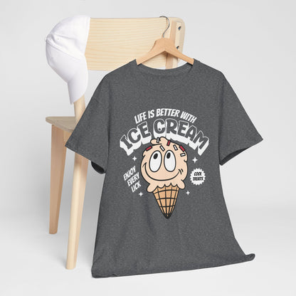 COOKIES & CREAM ICE CREAM - Dessert (Basic Tee)