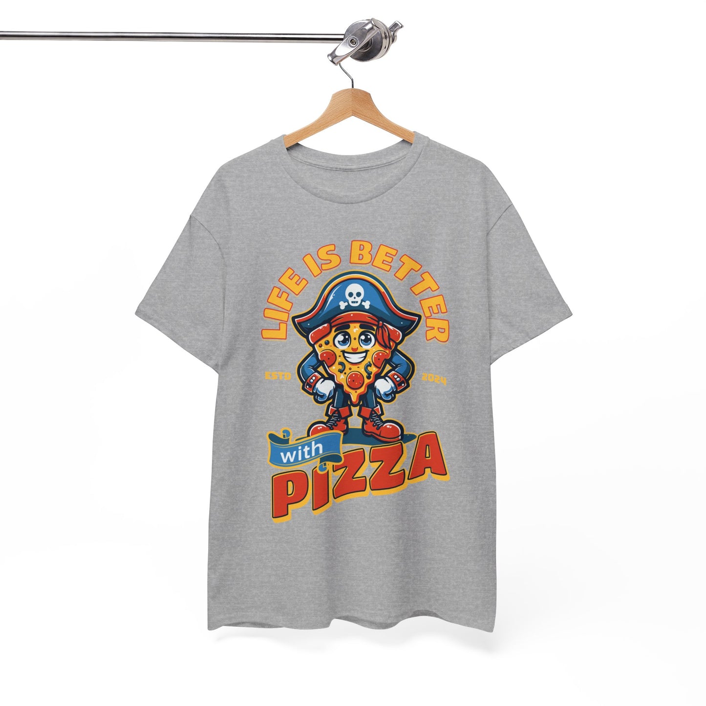 AVOCADO & TOMATO - Pizza (Basic Tee)