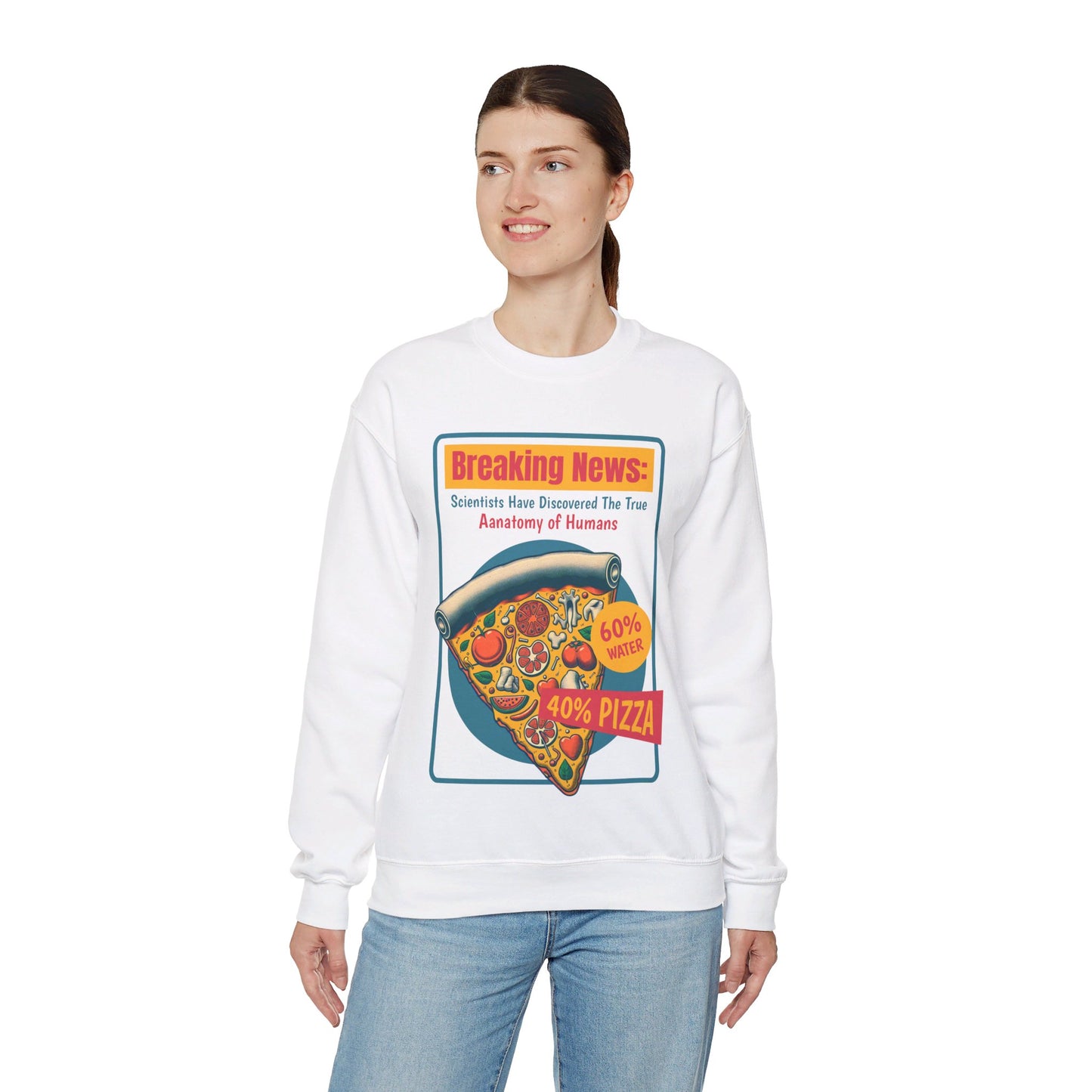 SMOKED SALMON - Pizza (Sweatshirt)