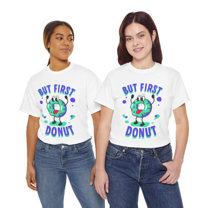 VANILLA FROSTED DONUT - Dessert (Basic Tee)