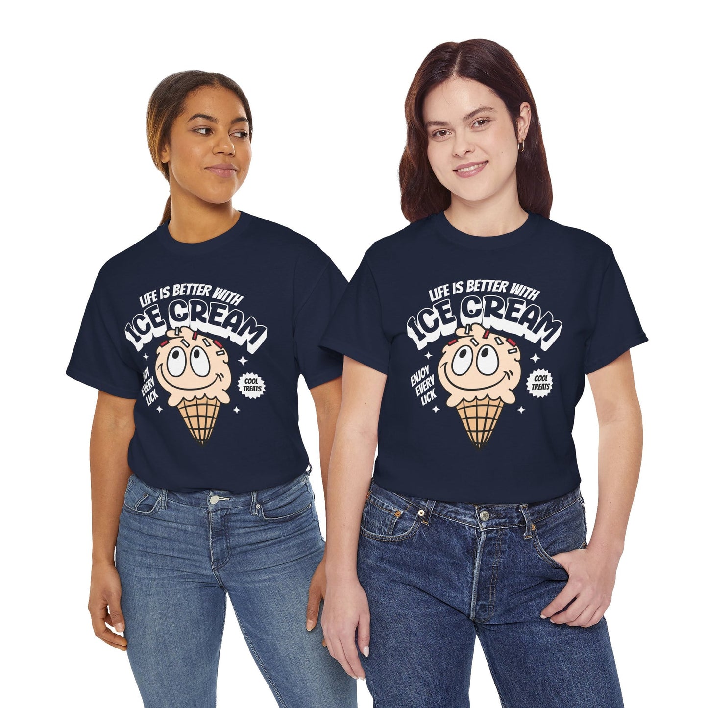 COOKIES & CREAM ICE CREAM - Dessert (Basic Tee)