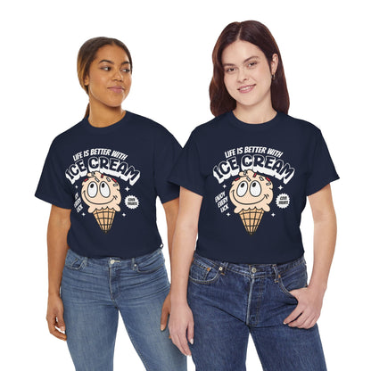 COOKIES & CREAM ICE CREAM - Dessert (Basic Tee)