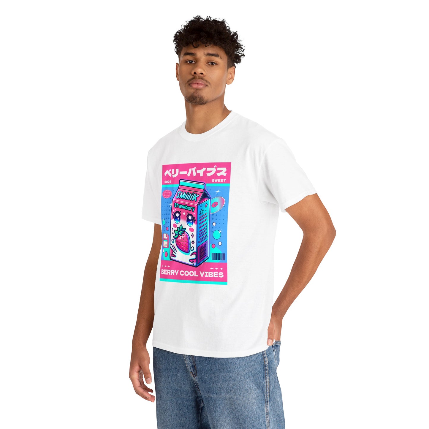 STRAWBERRY MILK - Drinks (Basic Tee)