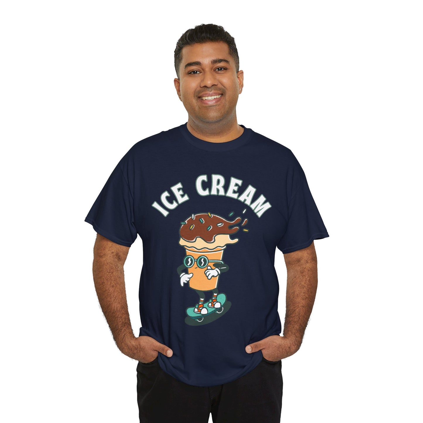 CHOCOLATE ICE CREAM - Dessert (Basic Tee)