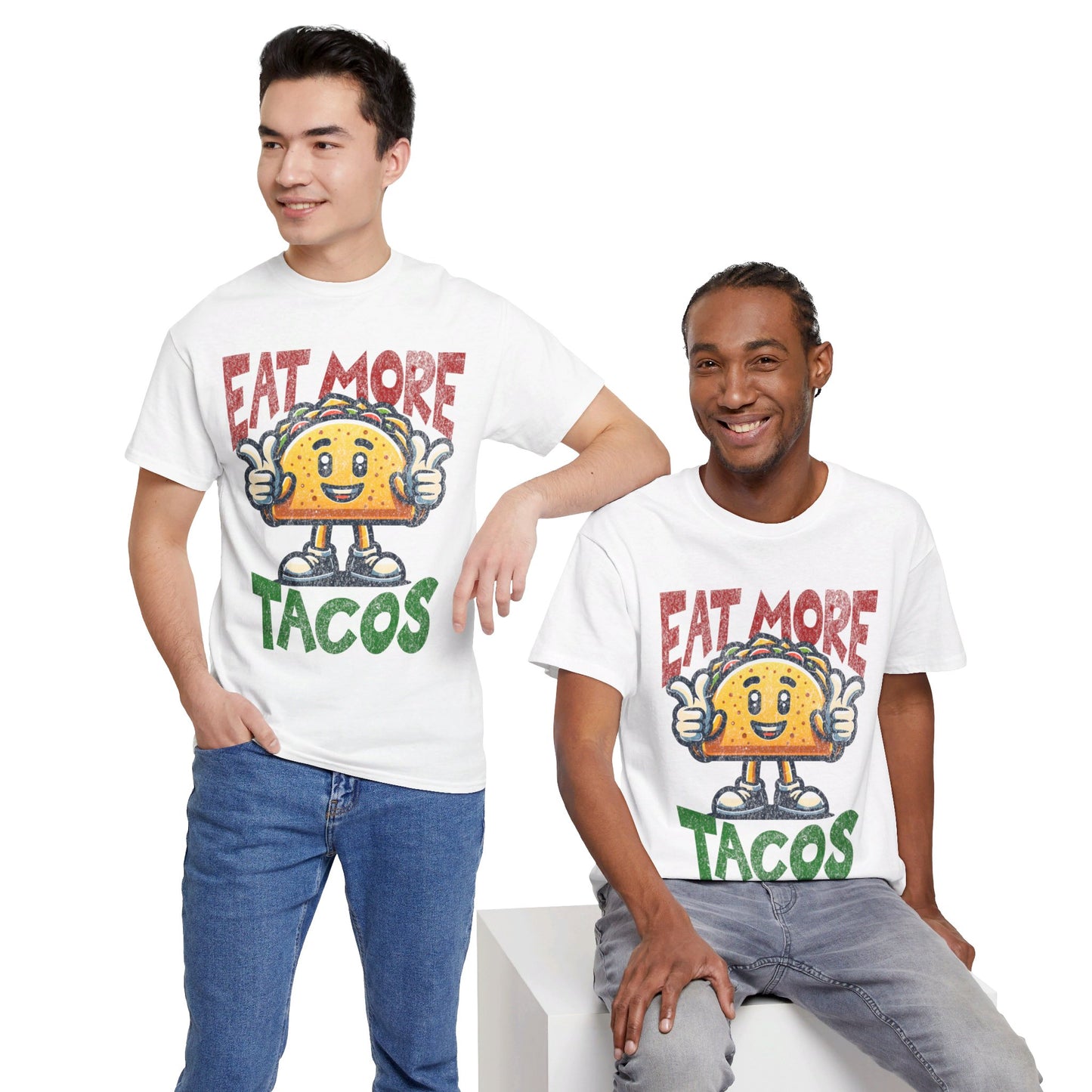 PULLED PORK TACOS - Tacos/Nachos (Basic Tee)