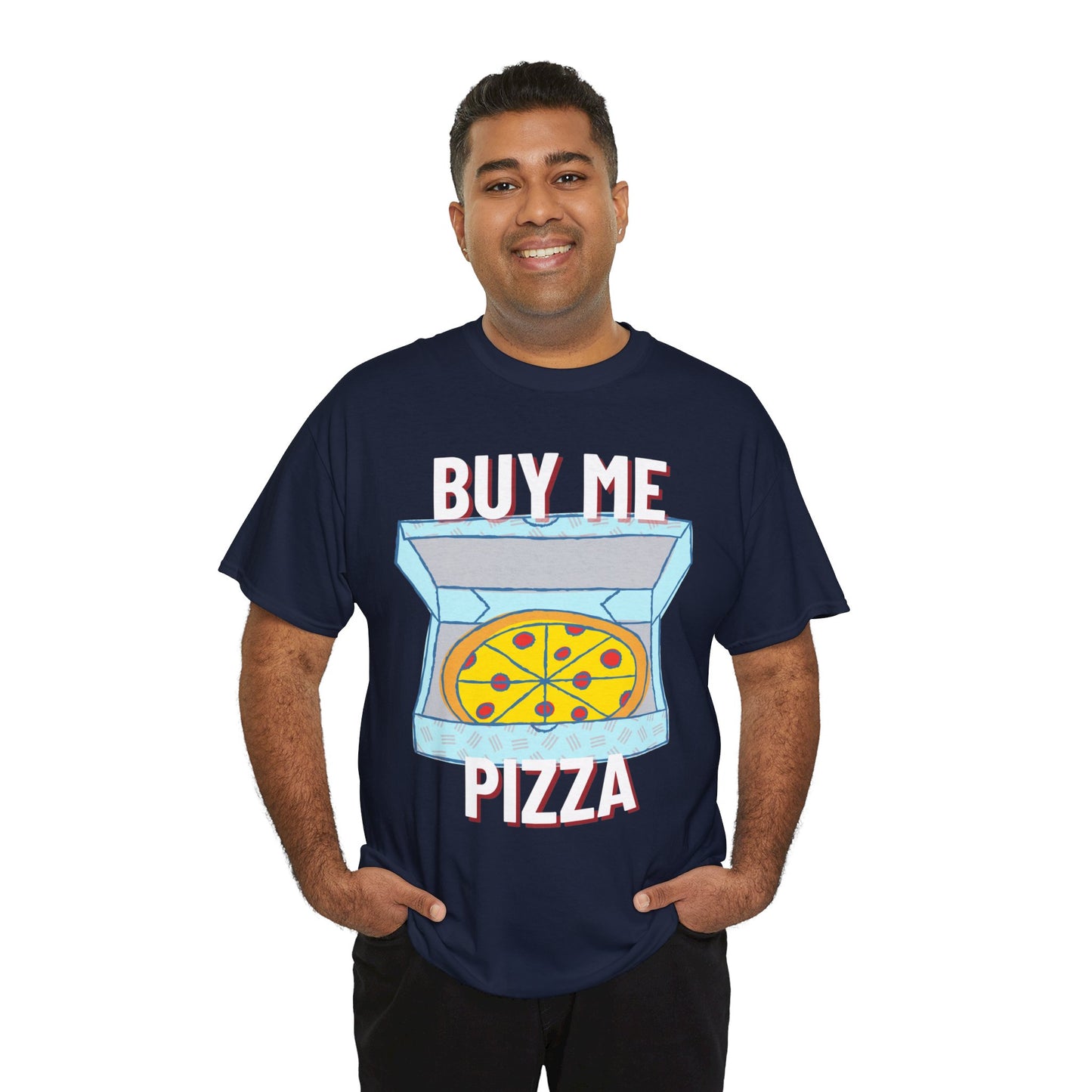 CHICKEN ALFREDO - Pizza (Basic Tee)