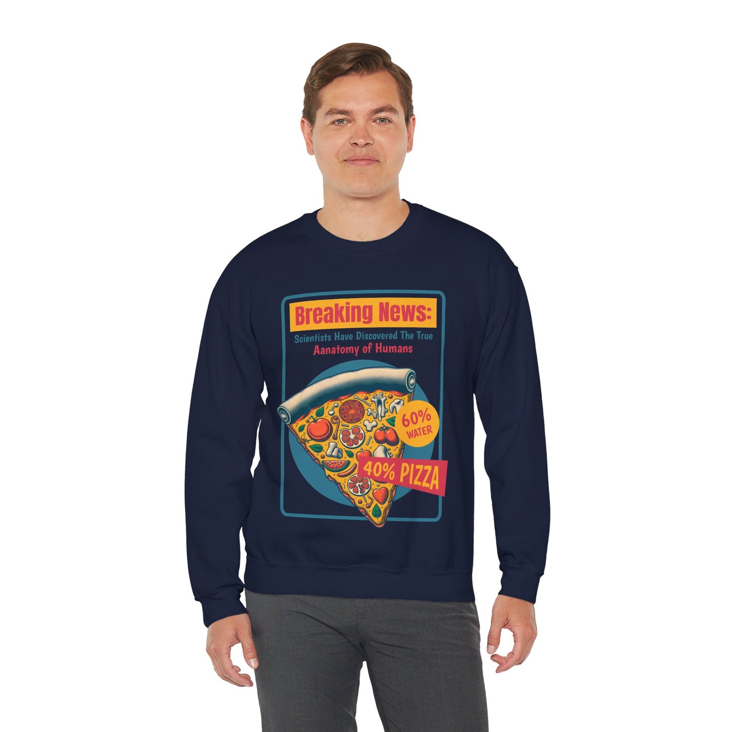 SMOKED SALMON - Pizza (Sweatshirt)