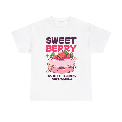 STRAWBERRY CAKE - Dessert (Basic Tee)