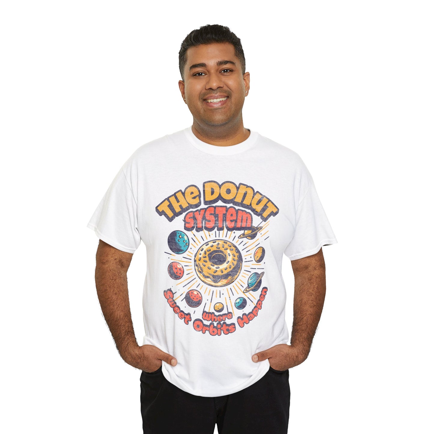 CINNAMON ROLL SUGAR DONUT - Dessert (Basic Tee)