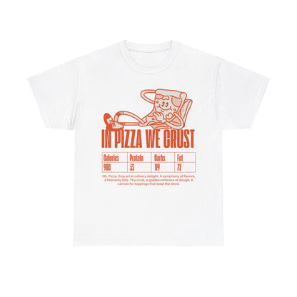 ROAST GARLIC & SHRIMP - Pizza (Basic Tee)