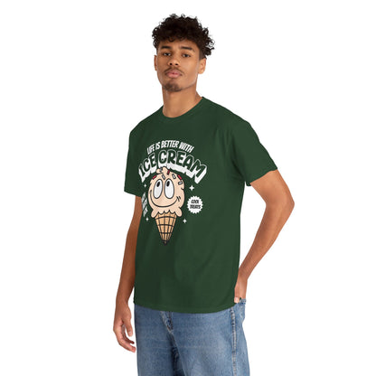 COOKIES & CREAM ICE CREAM - Dessert (Basic Tee)