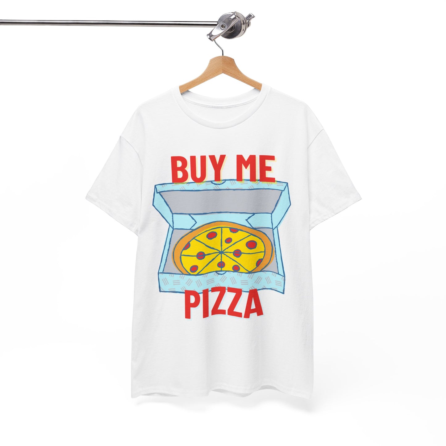 CHICKEN ALFREDO - Pizza (Basic Tee)