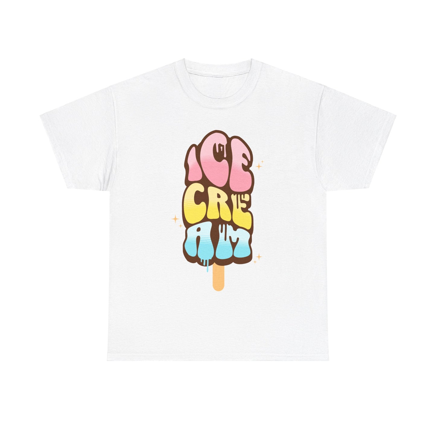 COTTON CANDY ICE CREAM - Dessert (Basic Tee)