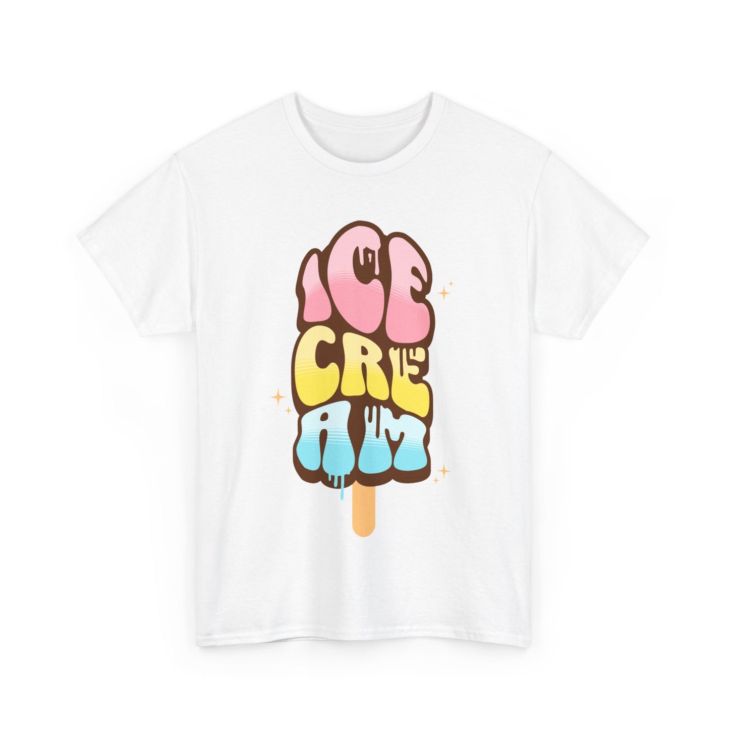 COTTON CANDY ICE CREAM - Dessert (Basic Tee)