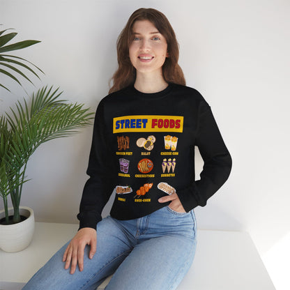 PINOY STREET FOODS  2 - Filipino Food (Sweatshirt)
