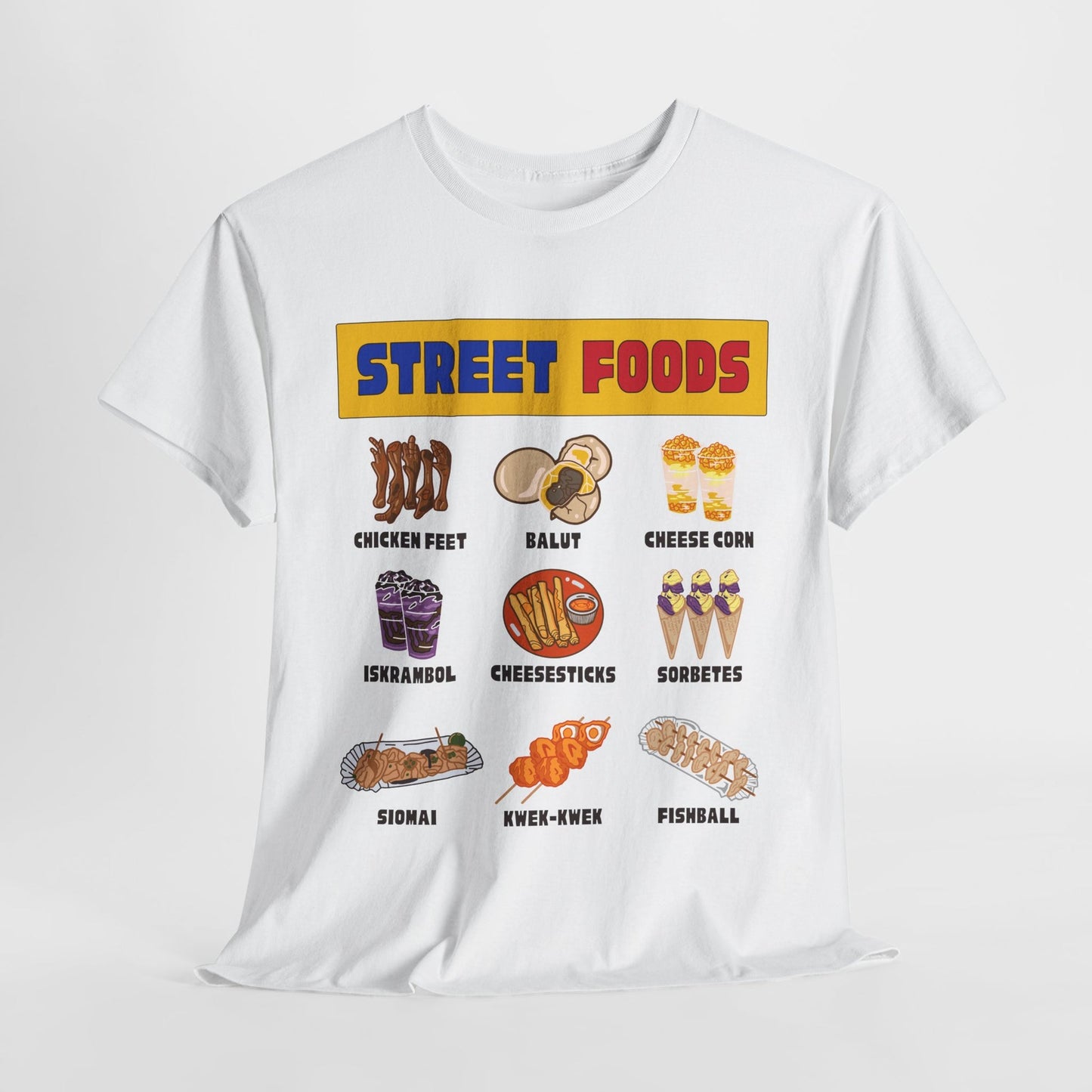 PINOY STREET FOODS 2 - Filipino Food (Basic Tee)