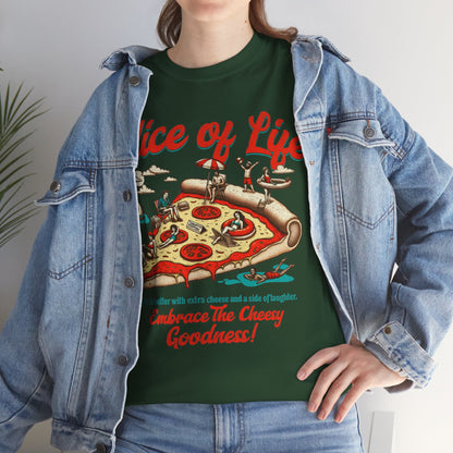 LOBSTER & SPINACH - Pizza (Basic Tee)